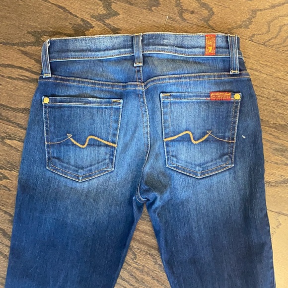 7 for all mankind Gwenevere jeans size 25, worn a few times, perfect condition - Picture 5 of 5